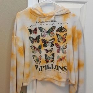 COPY - Cropped butterfly long sleeve